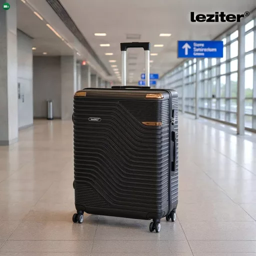 TraveLux Urban V gurulós bőrönd szett