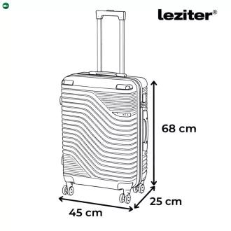 TraveLux Urban XI gurulós bőrönd szett