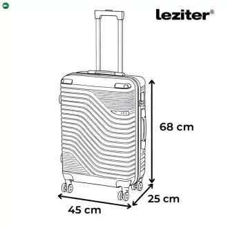 TraveLux Urban XX gurulós bőrönd szett