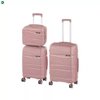 TraveLux Voyager VIII gurulós bőrönd szett