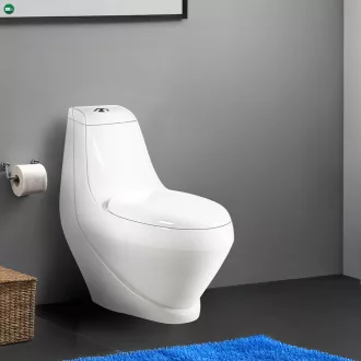   Coral Monoblokkos wc kagyló alsó kifolyással soft close ülőkével