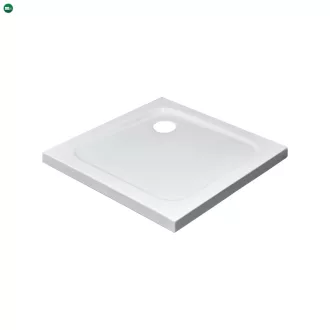 Modena Slim szögletes alacsony akril zuhanytálca 80x80 cm