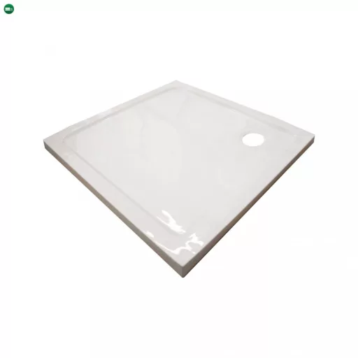 Modena Slim szögletes alacsony akril zuhanytálca 80x80 cm