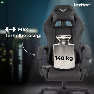 Raven gamer irodai forgószék fekete