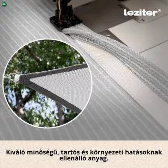Erkély árnyékoló, belátásgátló 7 m szürke