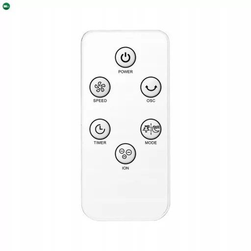 Zefir oszlopventilátor 45 W, fekete