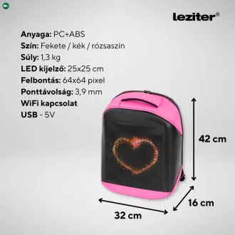 Pixa ledes okos hátizsák