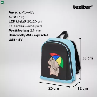 Pixen ledes okos hátizsák