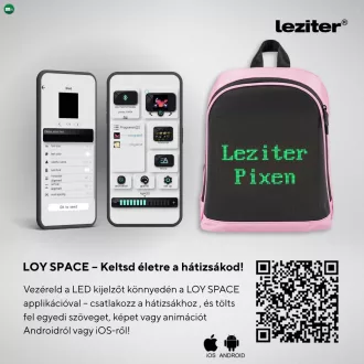 Pixen ledes okos hátizsák