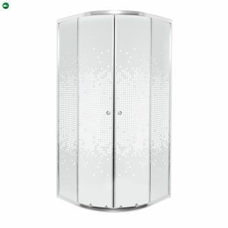Pixel White 90 íves zuhanykabin zuhanytálca nélkül
