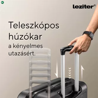 TraveLux Voyager kabinbőrönd keményfedeles 55x40x20 cm