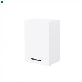 Praktik 40 felső szekrény 1 ajtós, fehér-fehér