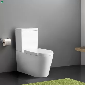   Paulo rimless WC kombi alsó/hátsó kifolyással soft close ülőkével