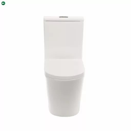 Paulo rimless WC kombi alsó/hátsó kifolyással soft close ülőkével