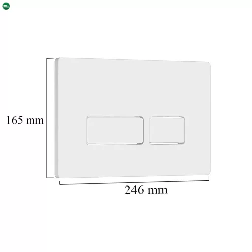 Roya Doris 21W falba építhető WC tartály szett