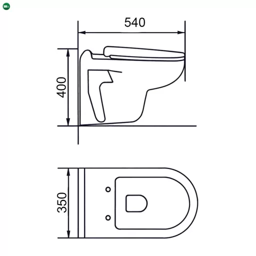 Roya 82W falba építhető WC tartály szett