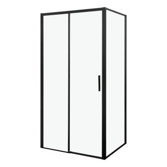   Silves 80x100 aszimmetrikus zuhanykabin zuhanytálca nélkül