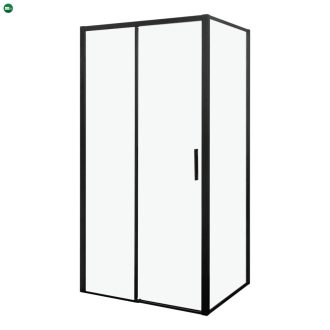   Silves 80x100 aszimmetrikus zuhanykabin zuhanytálca nélkül