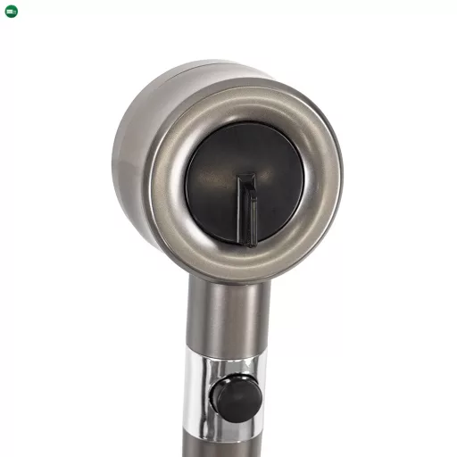 Kori 3 funkciós kézizuhany tömlővel tartóval szürke