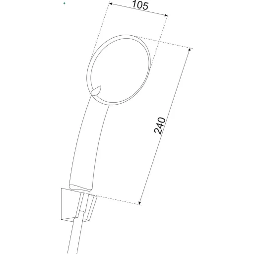 TARA kézizuhany tömlővel
