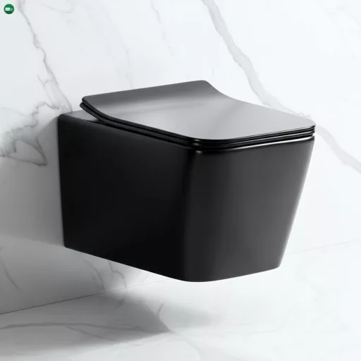 Tina fali rimless WC soft close ülőkével