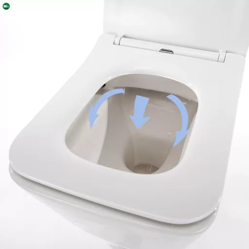 Tina fali rimless WC soft close ülőkével