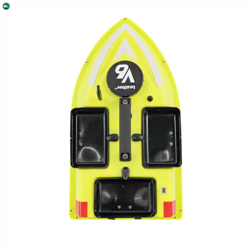 Etetőhajó V6 GPS 3 tartályos hátra és oldalkidobós nightlight