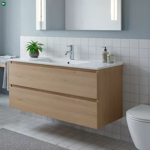 Flat Design mosdó 18x100x46 cm