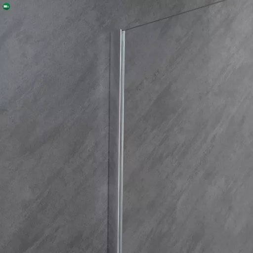 River walk in zuhanyfal 100x190 cm króm