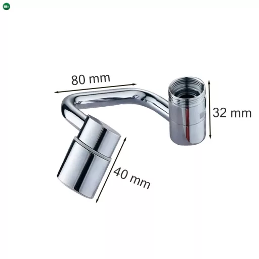 Flexibilis forgatható csap hosszabbító