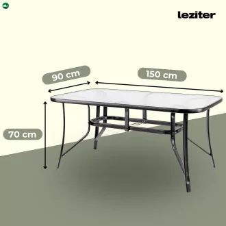 Nadin 4+1 kerti bútor garnitúra szett