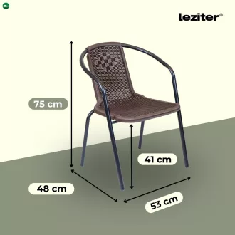 Elzas 4+1 kerti bútor garnitúra szett