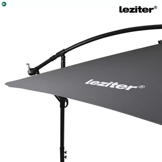 Sunny kerti napernyő szürke 300 cm