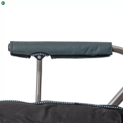 Leziter Comfort karfás horgász szék pohártartóval kék