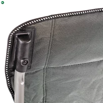   Leziter Comfort Plus karfás horgász szék pohártartóval szürke