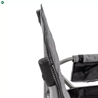   Leziter Comfort Plus karfás horgász szék pohártartóval szürke
