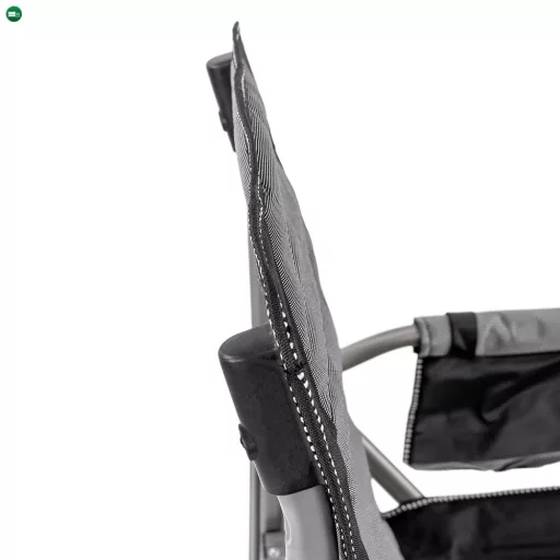 Leziter Comfort Plus karfás horgász szék pohártartóval szürke