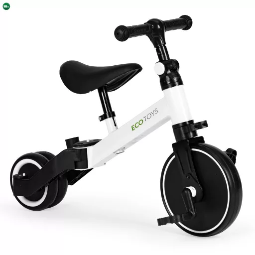 Háromkerekű tricikli tolókarral 2 az 1-ben