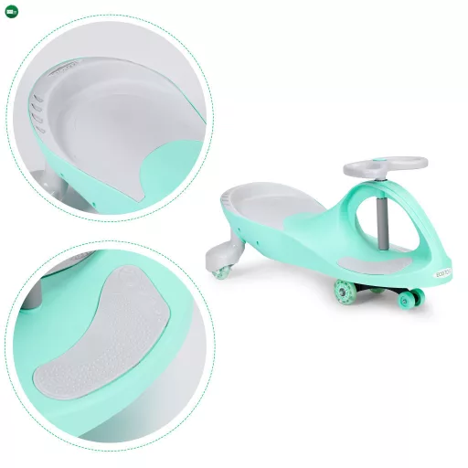 Bobo Car LED kerekek zöld