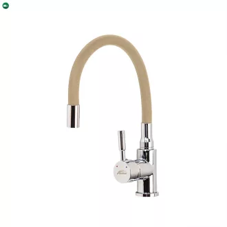   Corin álló mosogató csaptelep flexibilis kifolyócsővel bézs