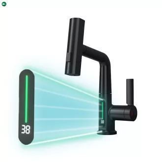   Mara mosogató csaptelep multifunkciós fejjel digitális kijelzővel