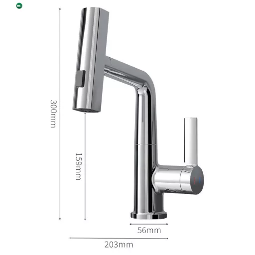 Mara mosogató csaptelep multifunkciós fejjel