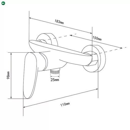Colly zuhany csaptelep