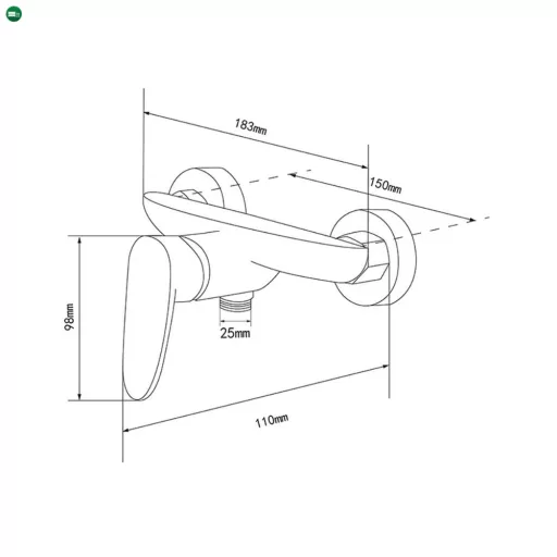 Colly zuhany csaptelep