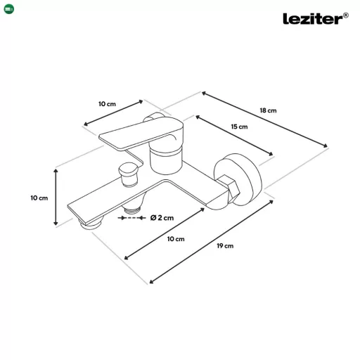 Auri kádtöltő csaptelep