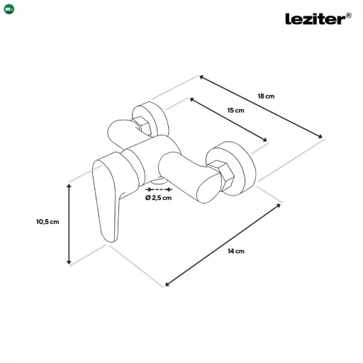 Evos zuhany csaptelep
