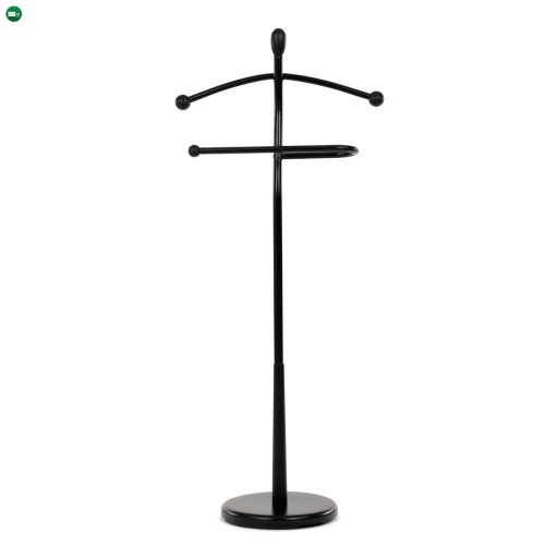 Szobainas fekete színben. Magasság 120 cm, tömör gumifa, súly 5 kg