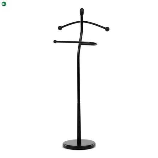Szobainas fekete színben. Magasság 120 cm, tömör gumifa, súly 5 kg