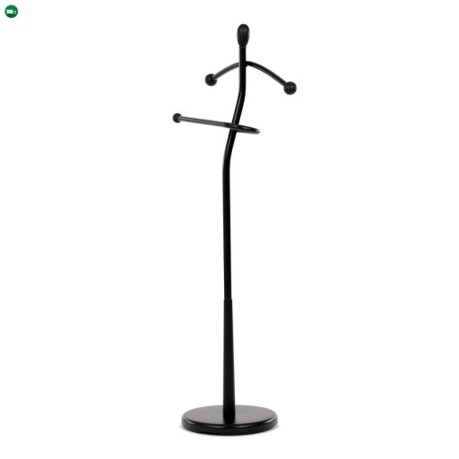 Szobainas fekete színben. Magasság 120 cm, tömör gumifa, súly 5 kg