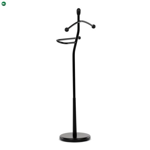 Szobainas fekete színben. Magasság 120 cm, tömör gumifa, súly 5 kg